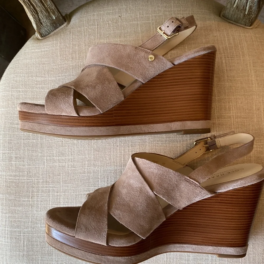 Cole Haan Wedge Sandal - Picture 9 of 13